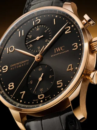 Iwc Portugieser horloge horizon blue obsidian