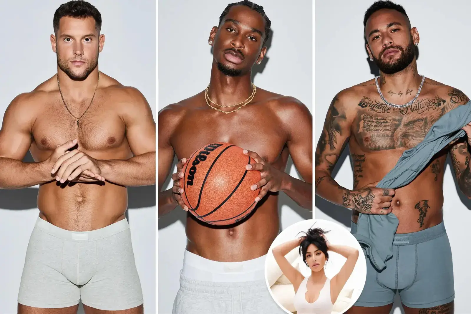 SKIMS Mens - Kim Kardashian - Neymar Jr - Nick Bosa - Shai Gilgeous_Alexander