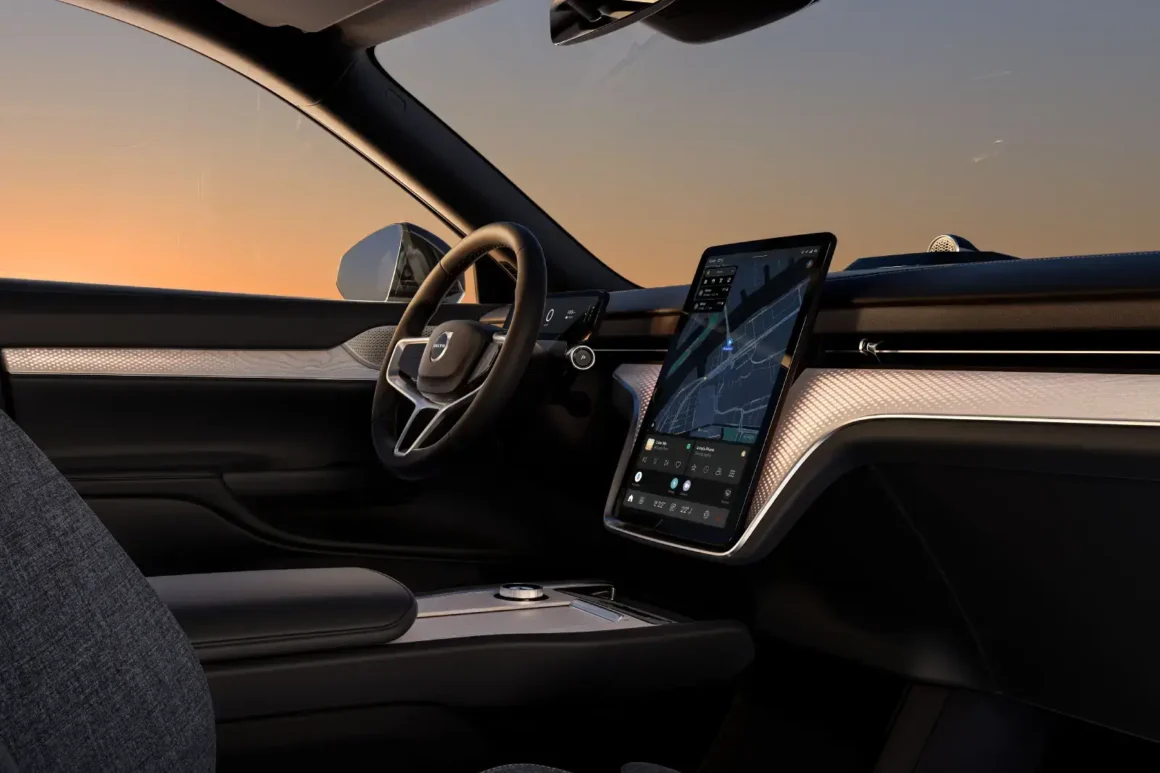 Essaie Volvo EX 90 T8-tablette